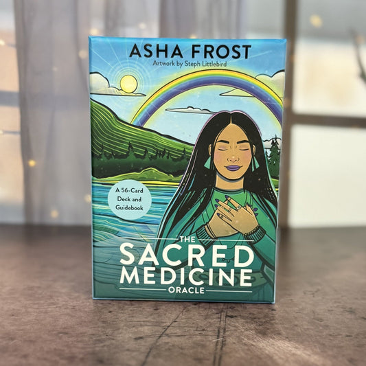 The Sacred Medicine Oracle: A 56 - Card Deck and Guidebook By Asha Frost - The Mystical Moon Online Store