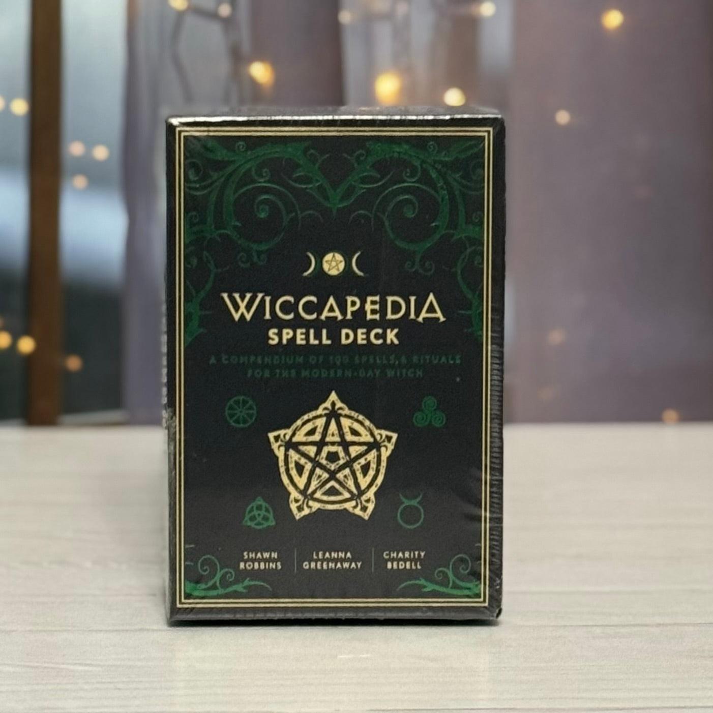 The Wiccapedia Spell Deck: 100 Spells & Rituals for the Modern Witch by Leanna Greenaway - The Mystical Moon Online Store