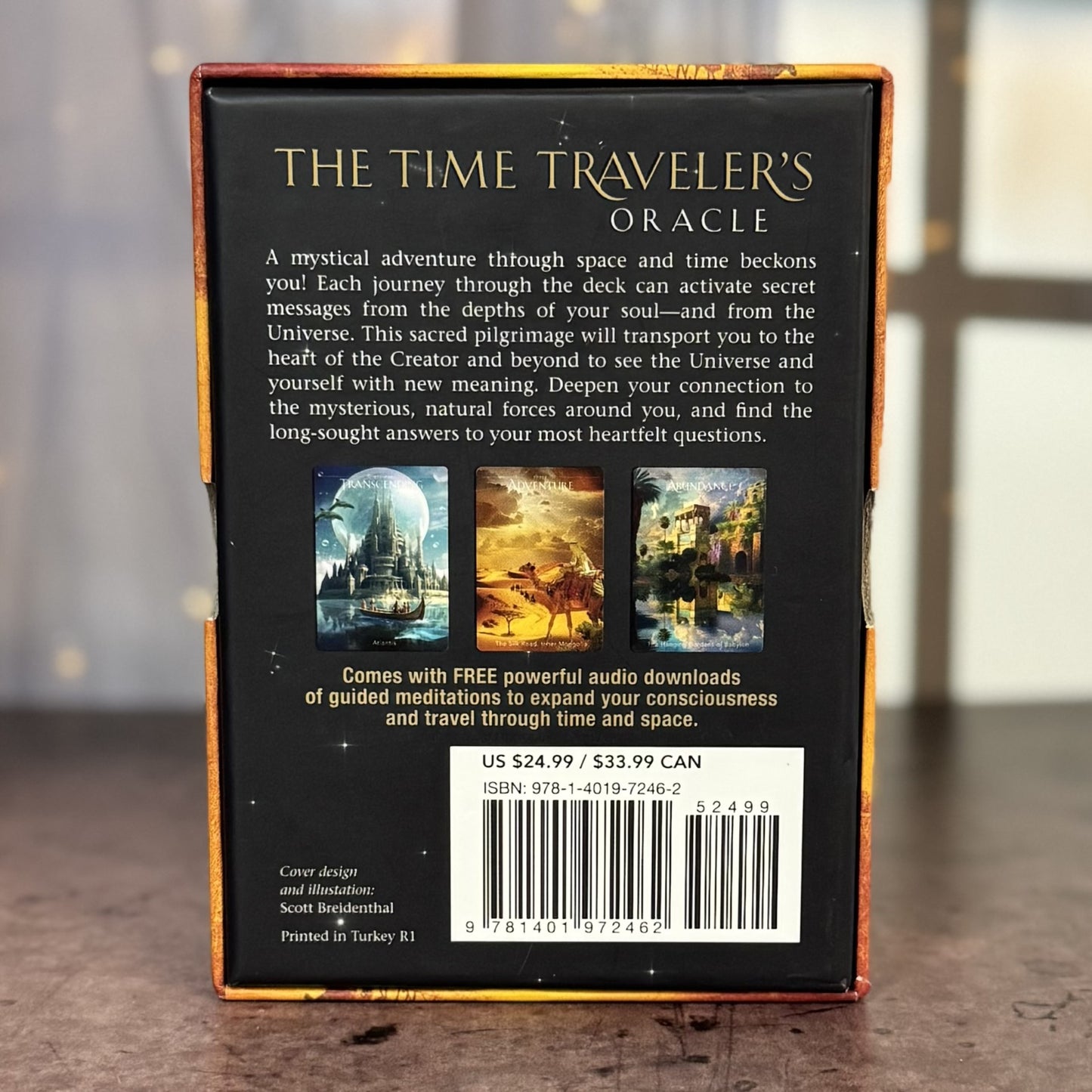 The Time Traveler's Oracle: A 44-Card Deck and Guidebook  by Denise Linn
