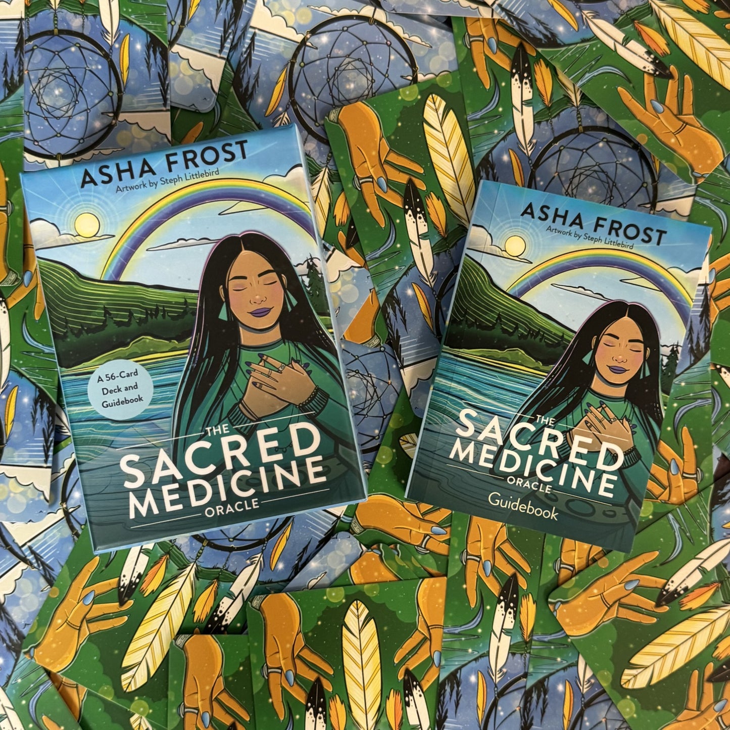 The Sacred Medicine Oracle: A 56-Card Deck and Guidebook By Asha Frost