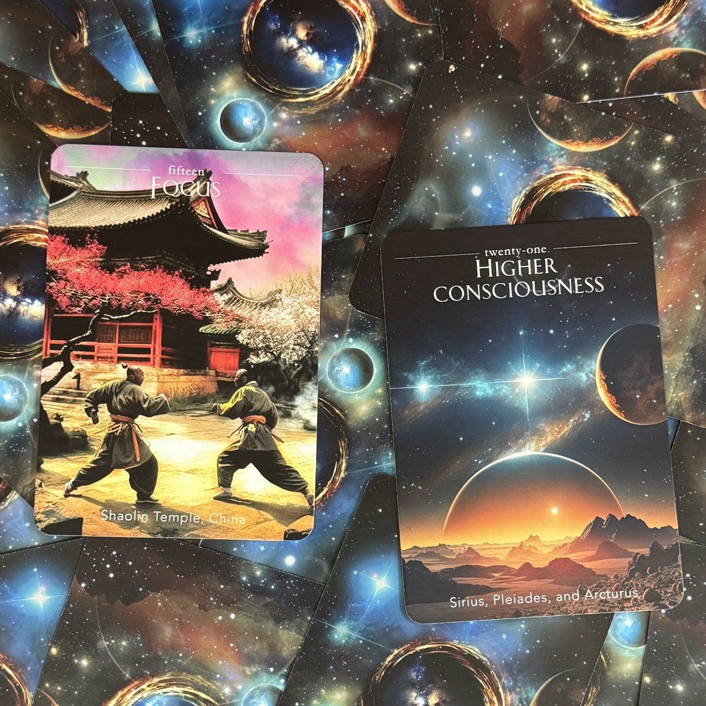The Time Traveler's Oracle: A 44-Card Deck and Guidebook  by Denise Linn