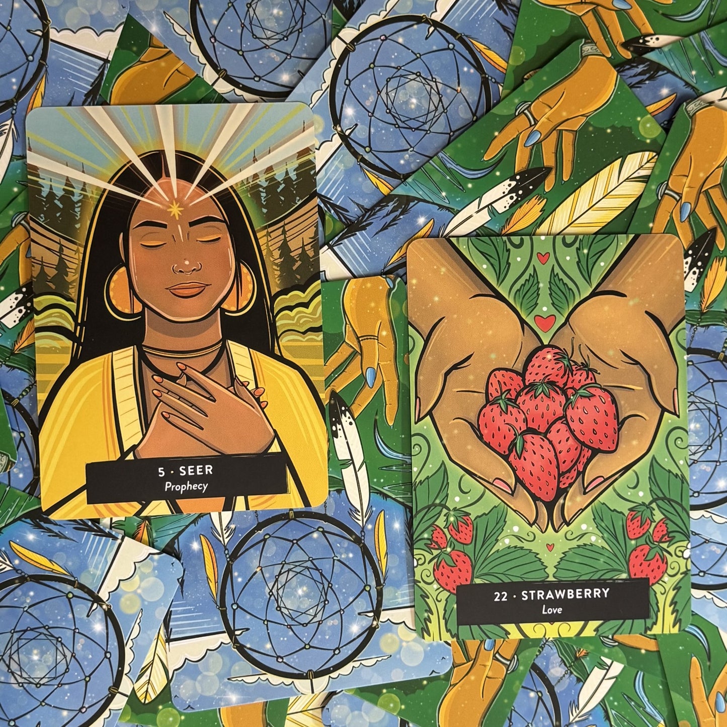 The Sacred Medicine Oracle: A 56-Card Deck and Guidebook By Asha Frost