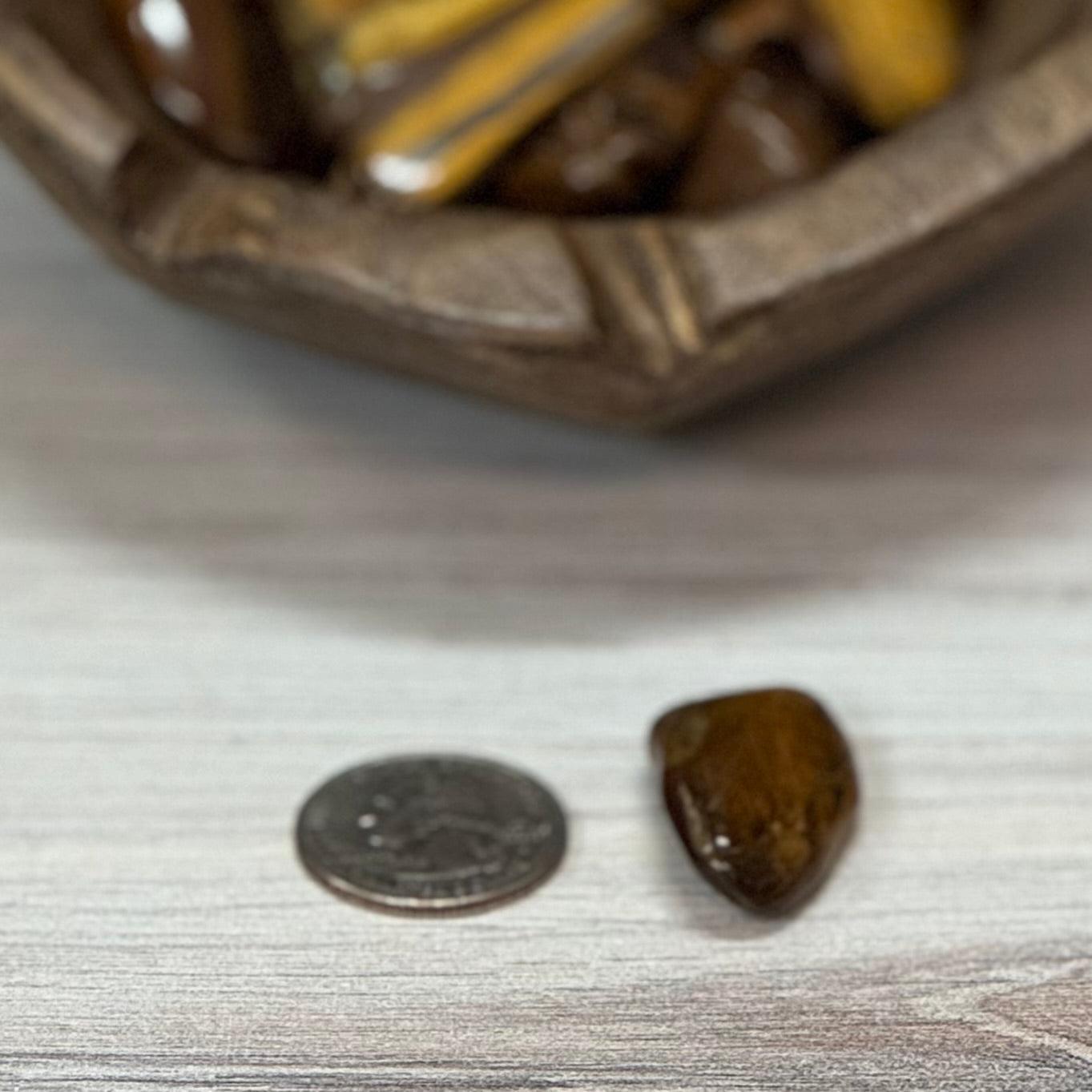 Tiger's Eye Tumbled - The Mystical Moon Online Store
