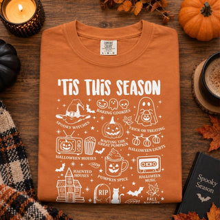 Tis The Season Spooky Fall Tee - The Mystical Moon