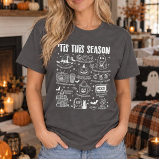 Tis The Season Spooky Fall Tee - The Mystical Moon
