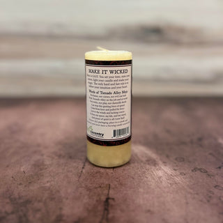 Tornado Alley Wicked Witch Mojo Pillar Candle - The Mystical Moon Online Store