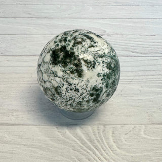 Tree Agate Sphere - The Mystical Moon