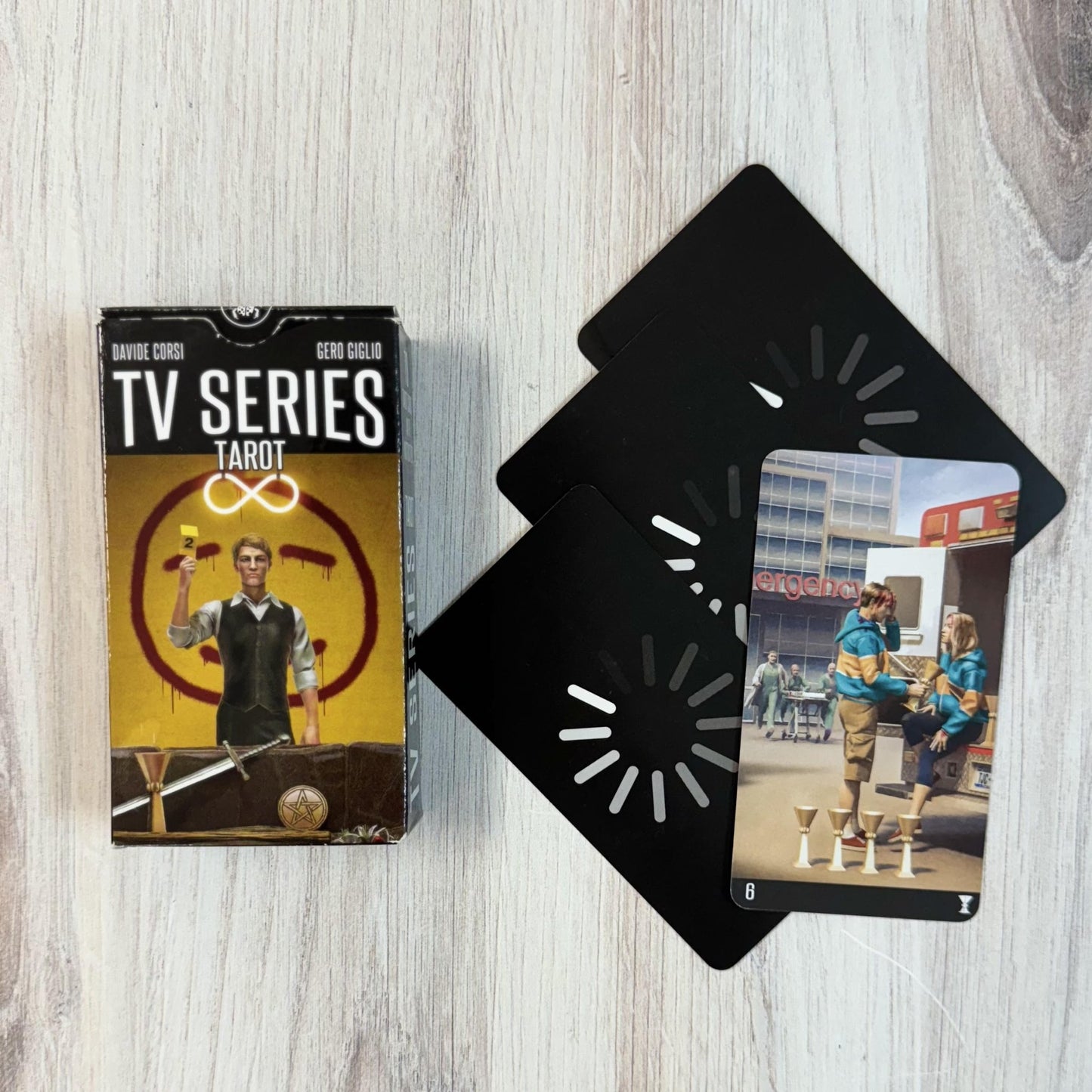 TV Series Tarot by Gero Giglio - The Mystical Moon Online Store