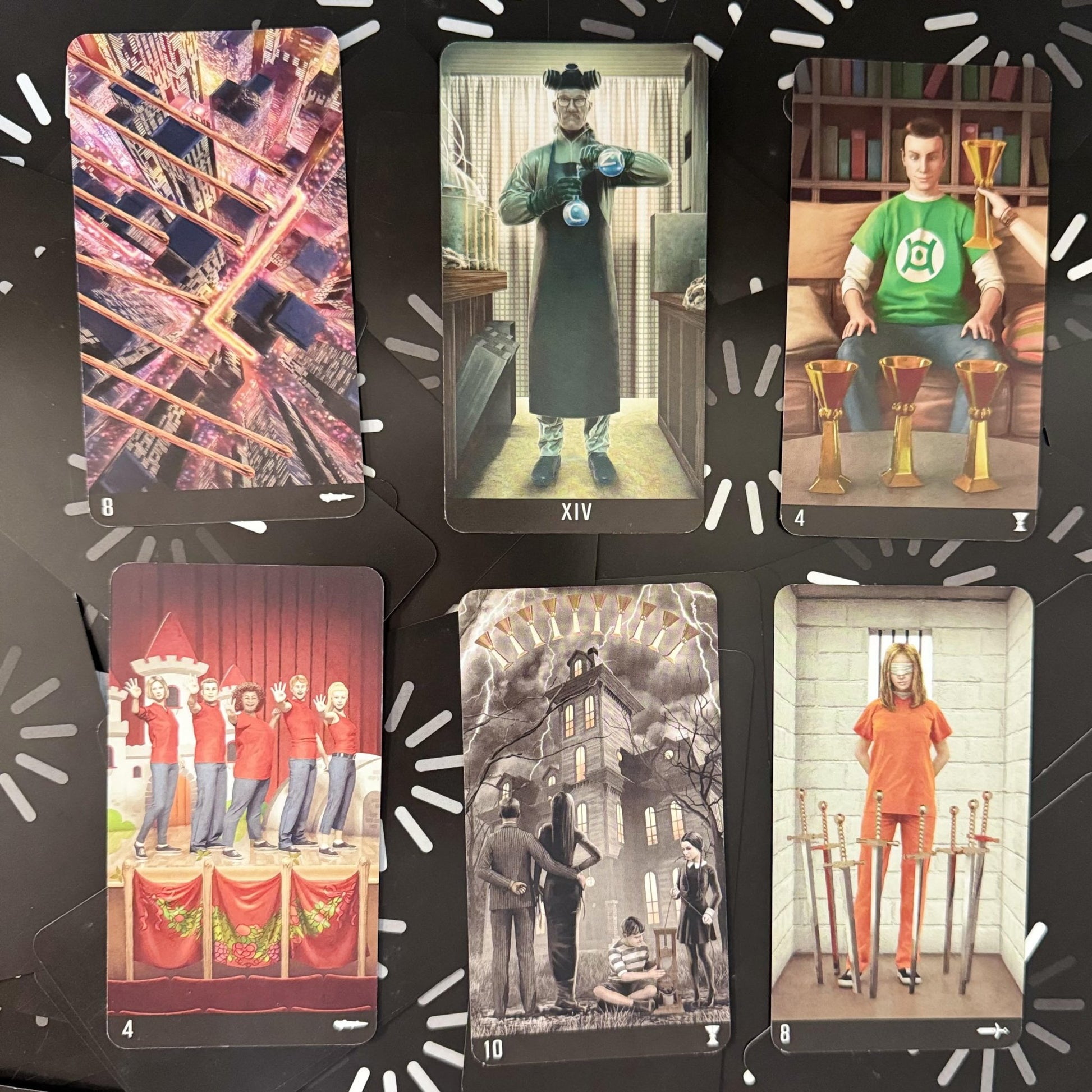TV Series Tarot by Gero Giglio - The Mystical Moon Online Store