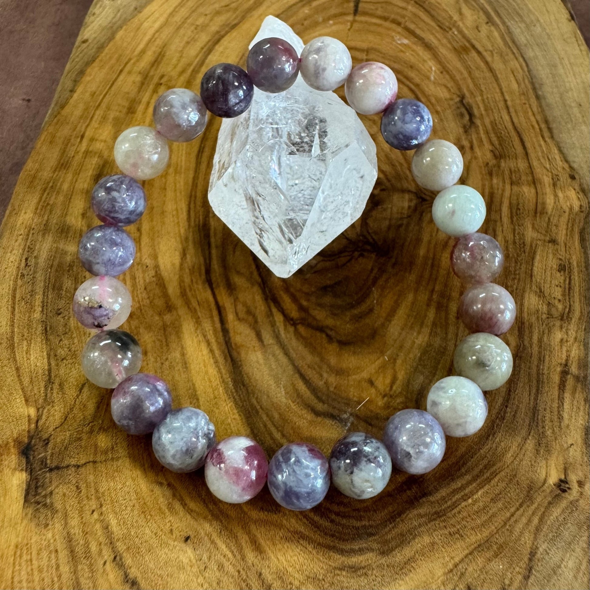 Unicorn Stone Beaded Bracelet 8mm - The Mystical Moon Online Store