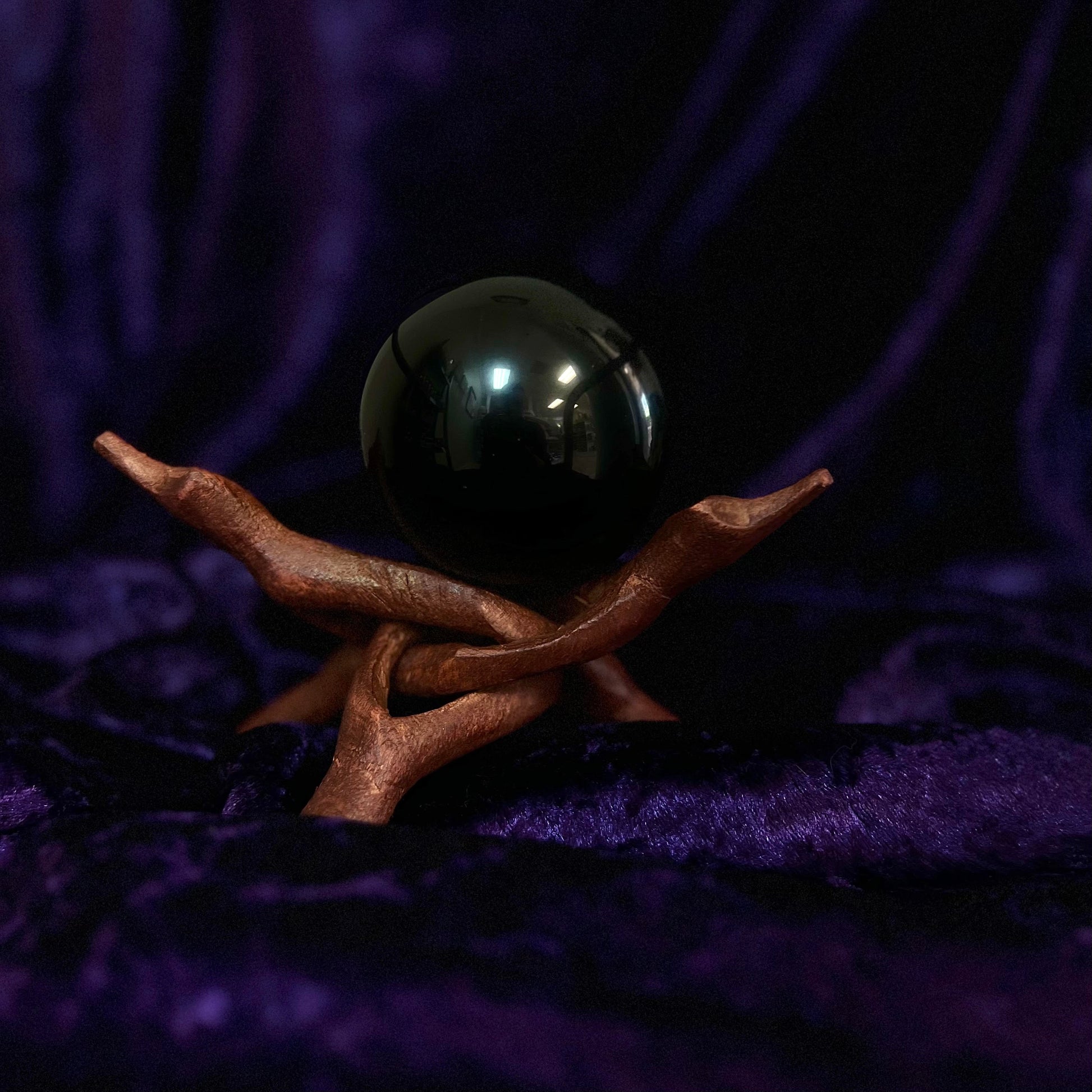 Black Obsidian Sphere