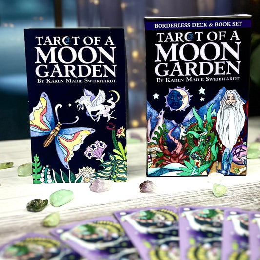 Tarot of a Moon Garden by Karen Marie Sweikhardt