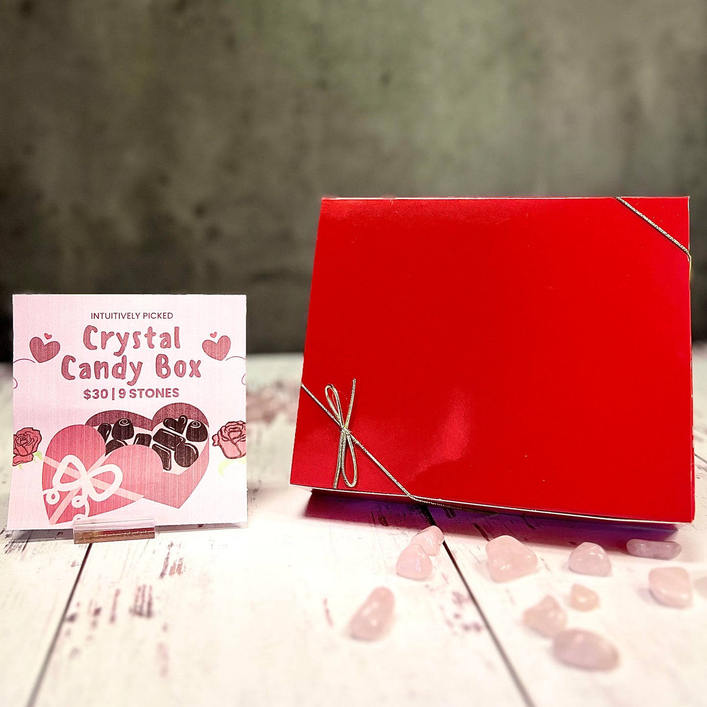 Valentine's Crystal Candy Box