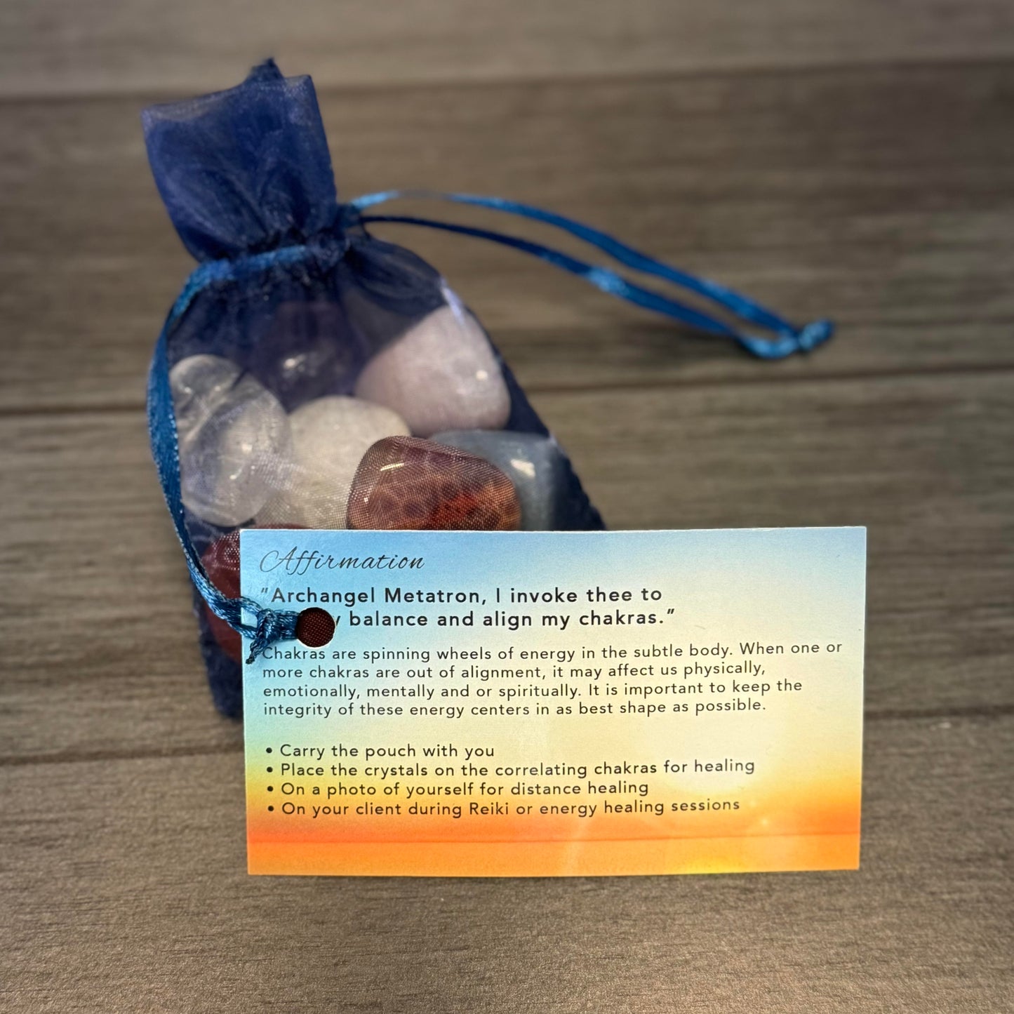 Personal Chakra Crystal Kit