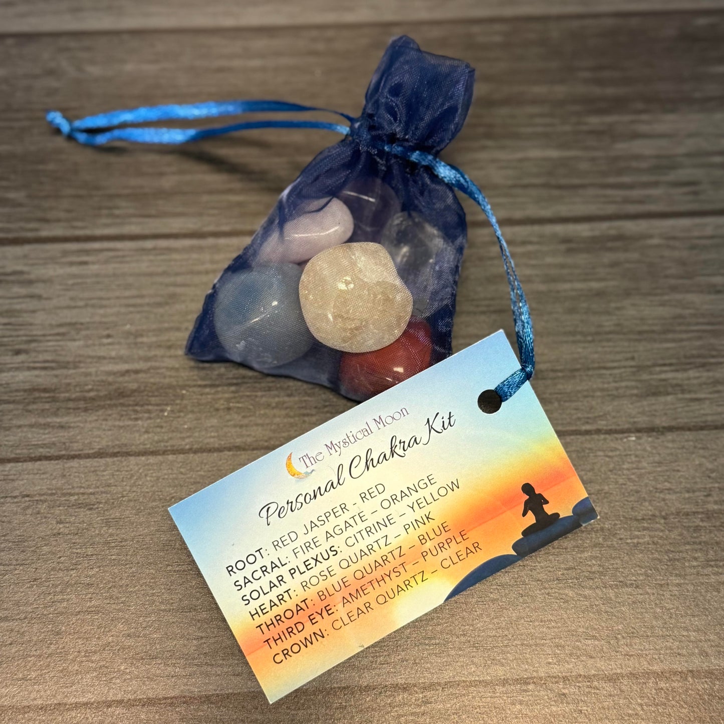 Personal Chakra Crystal Kit