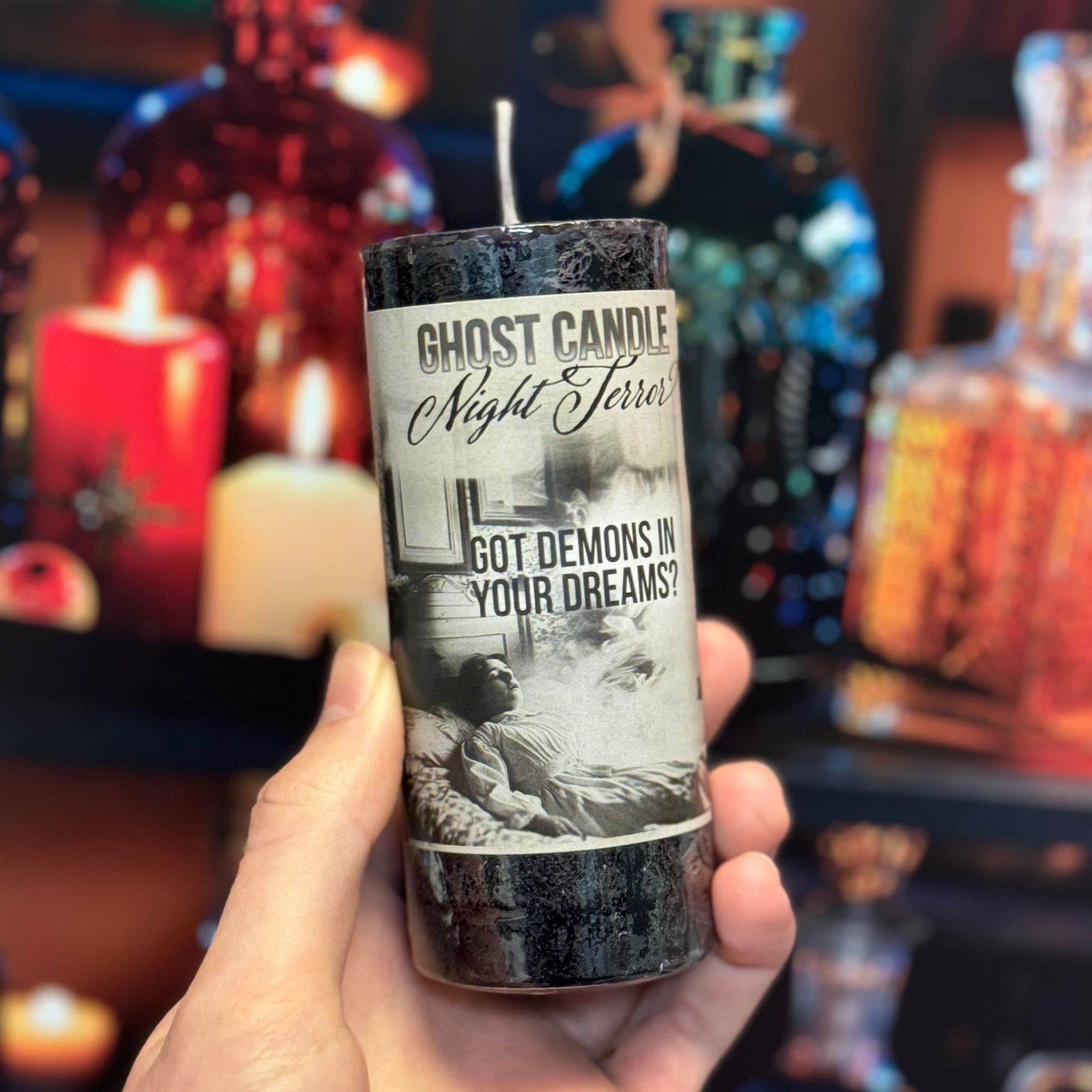 Black Ghost Candle