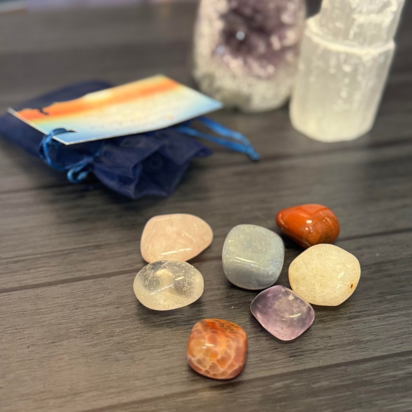 Personal Chakra Crystal Kit