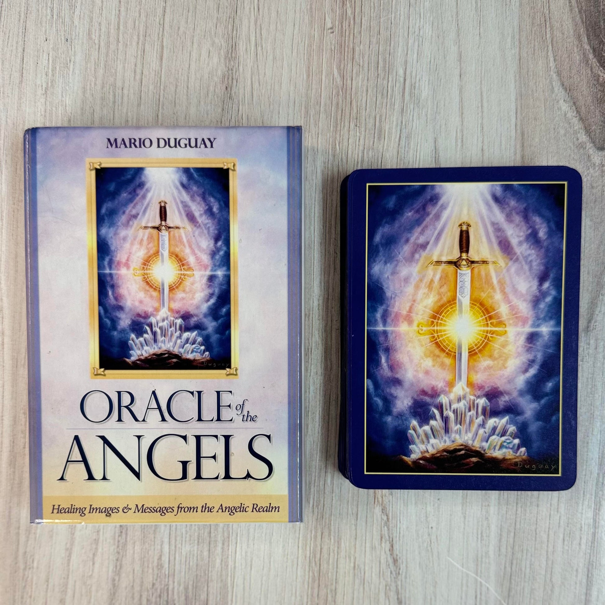 Oracle of the angels oracle with back of card