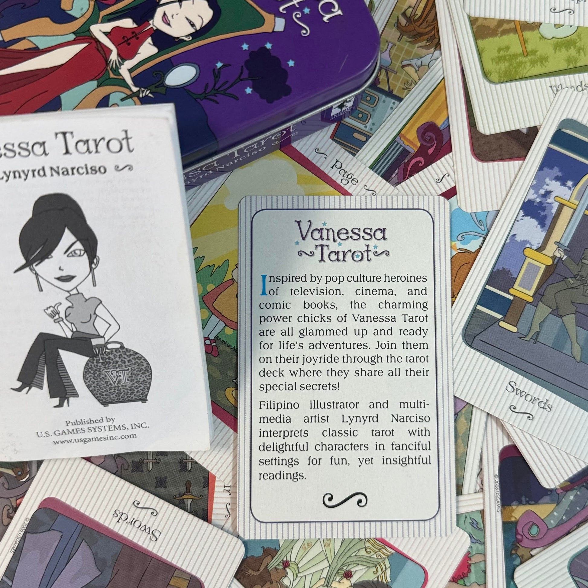 Vanessa Tarot book