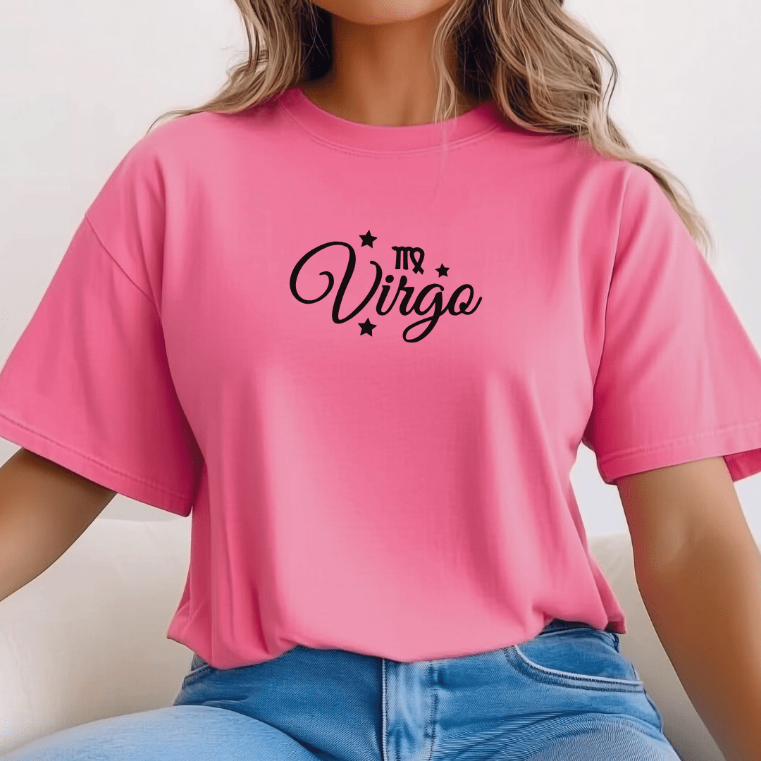 Virgo Zodiac T-Shirt - The Mystical Moon Online Store