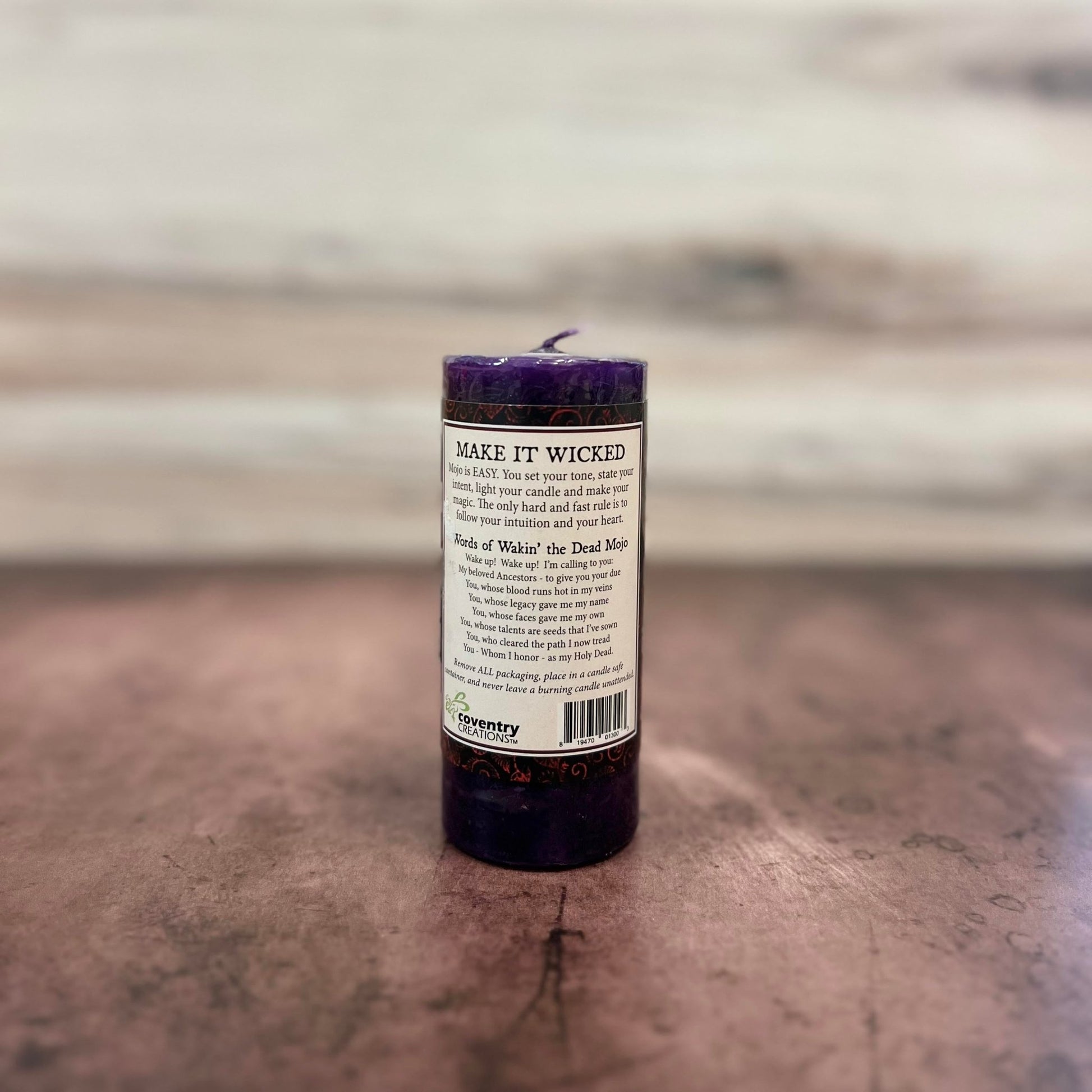 Wakin' The Dead Wicked Witch Mojo Candle - The Mystical Moon Online Store
