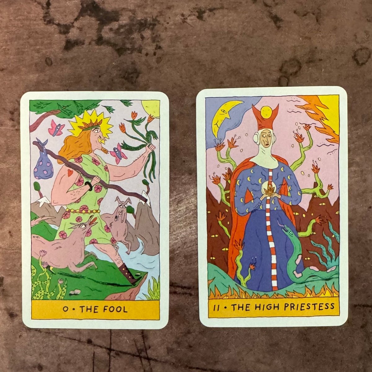 Whimsical Witch Tarot by Helene Lespagnard - The Mystical Moon Online Store