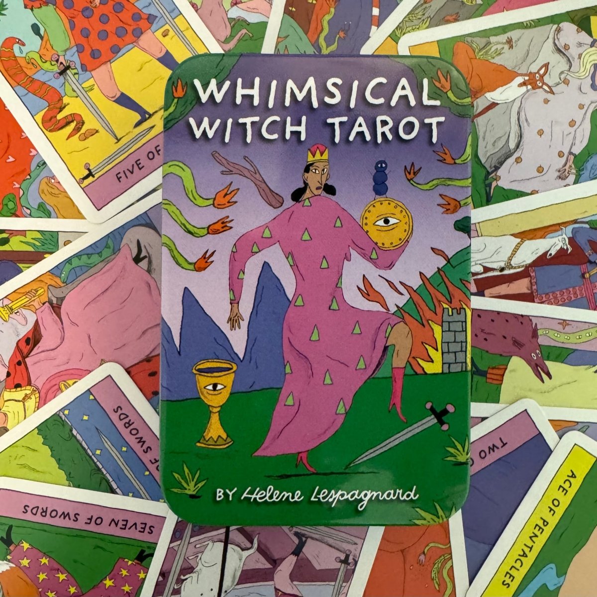 Whimsical Witch Tarot by Helene Lespagnard - The Mystical Moon Online Store