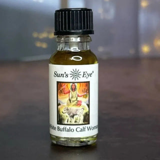 White Buffalo Calf Woman Oil By Sun's Eye - The Mystical Moon Online Store