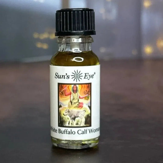 White Buffalo Calf Woman Oil By Sun's Eye - The Mystical Moon Online Store