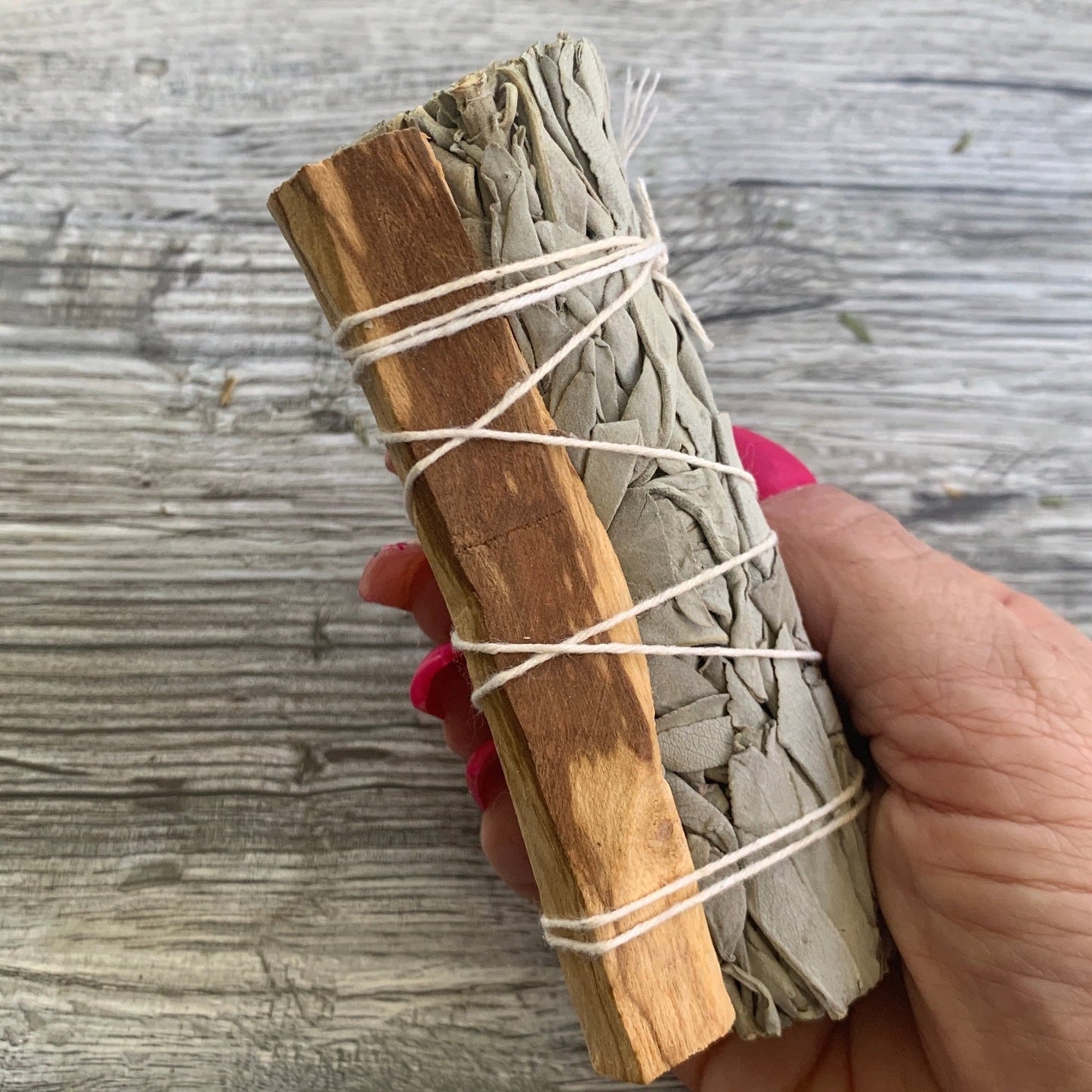White Sage and Palo Santo Smudge - The Mystical Moon Online Store