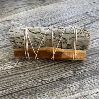 White Sage and Palo Santo Smudge - The Mystical Moon Online Store