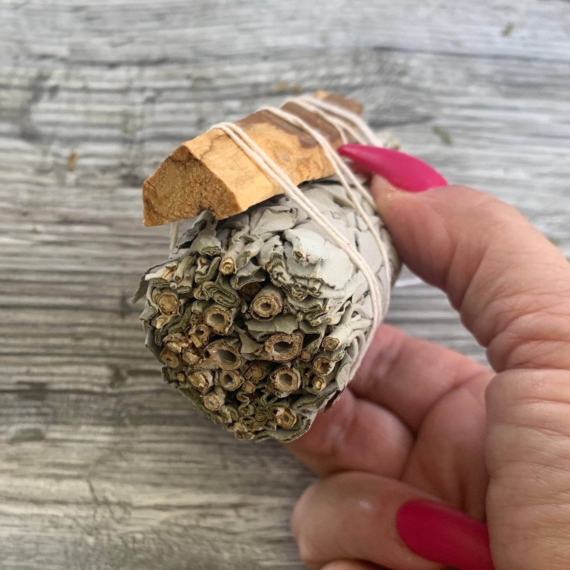 White Sage and Palo Santo Smudge - The Mystical Moon Online Store