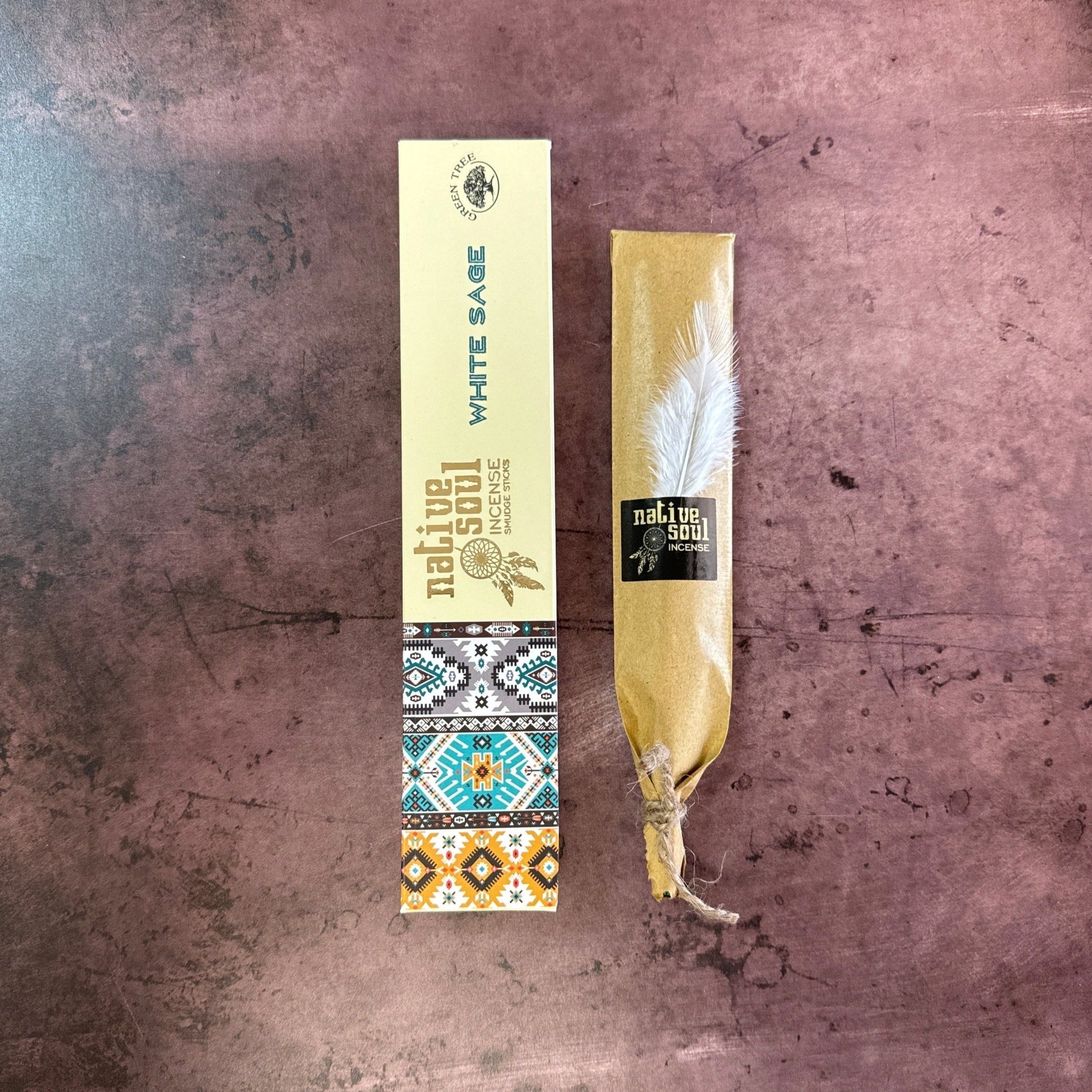 White Sage Native Soul Incense Sticks 15 gram - The Mystical Moon Online Store