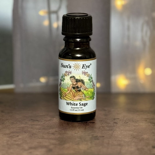White Sage Oil By Sun's Eye - The Mystical Moon Online Store