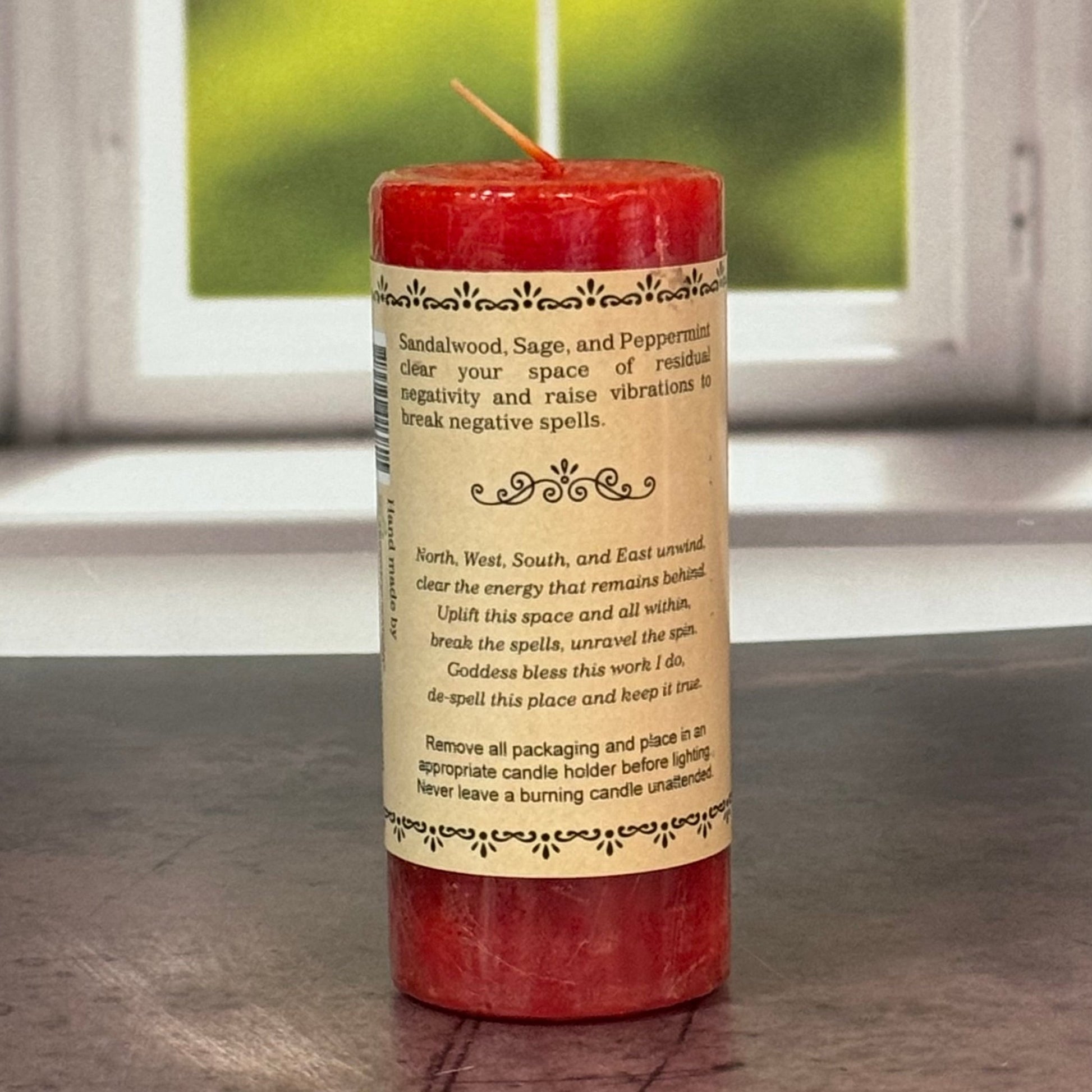 Witch's Brew Eye of Newt Pillar Candle - The Mystical Moon Online Store