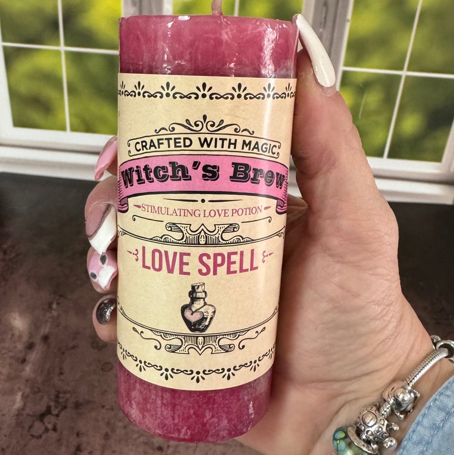 Witch's Brew Love Spell Candle - The Mystical Moon Online Store