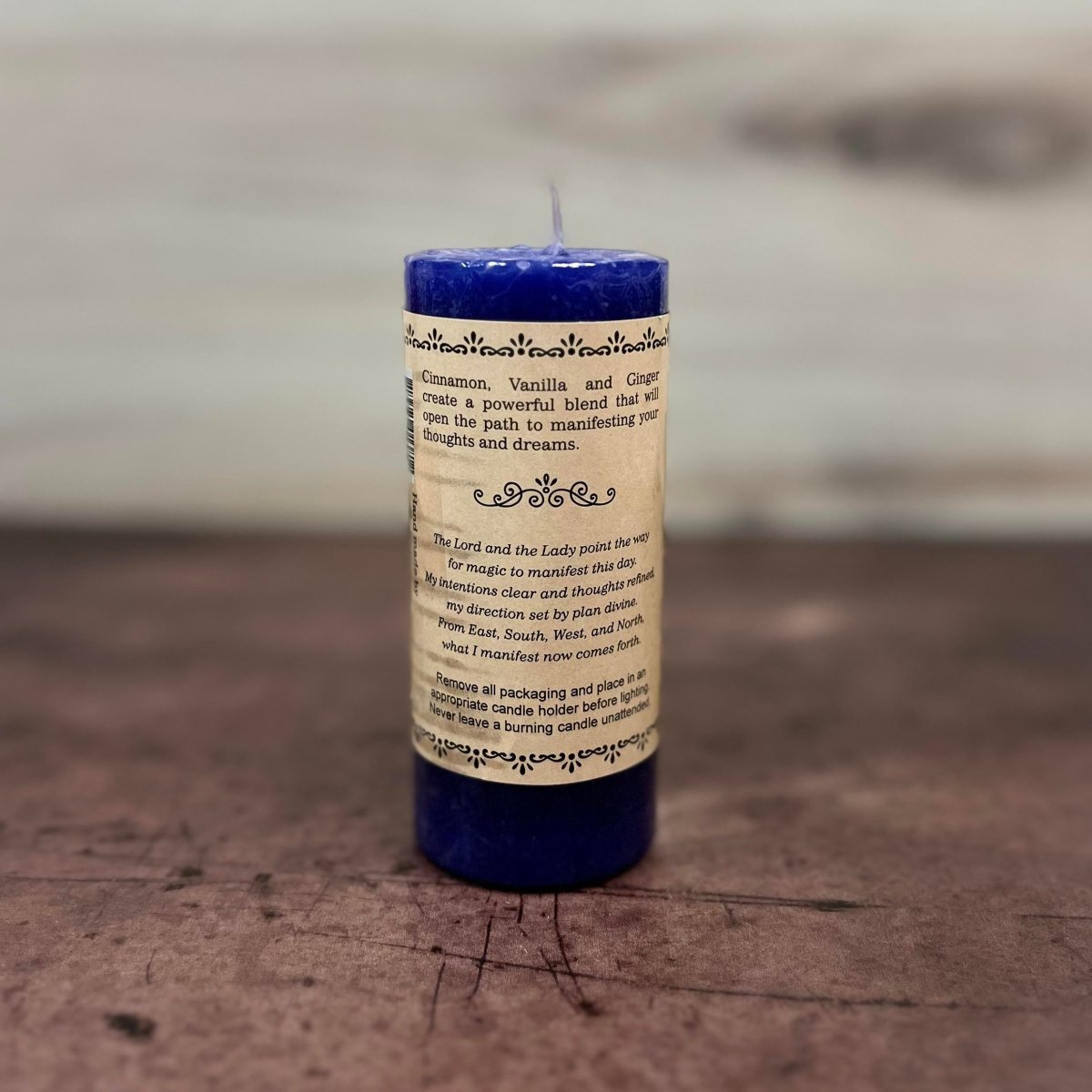 Witch's Brew Spell Caster Pillar Candle - The Mystical Moon Online Store