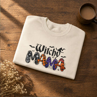 Witchy Mama Sweatshirt — Halloween Mom Crewneck - The Mystical Moon
