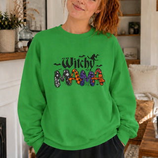 Witchy Mama Sweatshirt — Halloween Mom Crewneck - The Mystical Moon