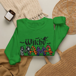 Witchy Mama Sweatshirt — Halloween Mom Crewneck - The Mystical Moon