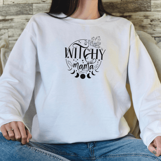 Witchy Mama Sweatshirt, Mom Gift, Gift for Friend, Cozy Sweatshirt, Witchy Apparel, Crewneck Sweatshirt