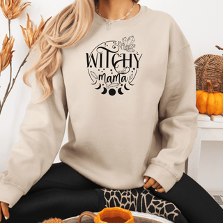 Witchy Mama Sweatshirt, Mom Gift, Gift for Friend, Cozy Sweatshirt, Witchy Apparel, Crewneck Sweatshirt