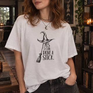 Yes, I Can Drive a Stick T-Shirt - The Mystical Moon