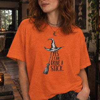 Yes, I Can Drive a Stick T-Shirt - The Mystical Moon