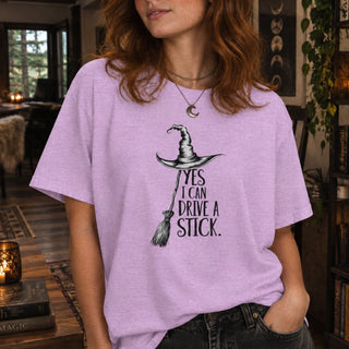 Yes, I Can Drive a Stick T-Shirt - The Mystical Moon