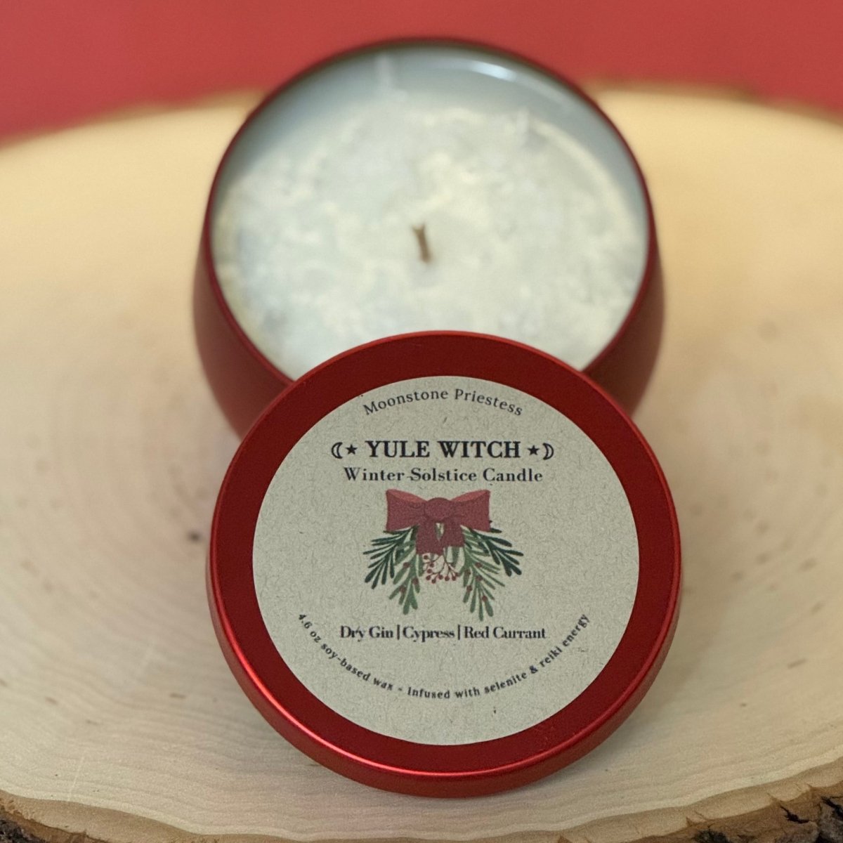 Yule Witch Candle - The Mystical Moon Online Store
