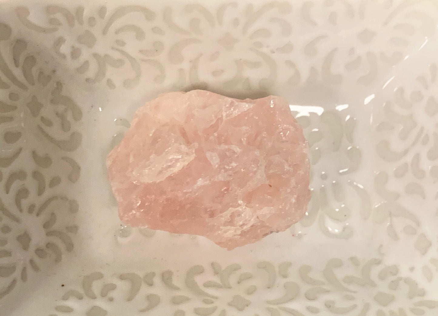 rose quartz raw