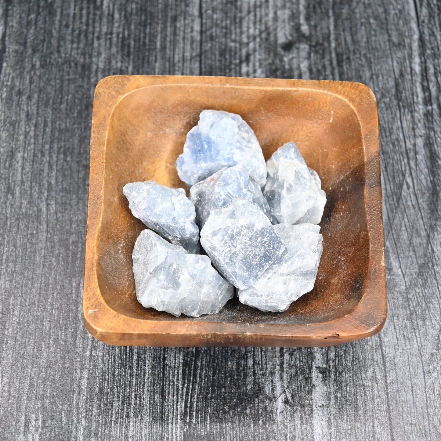 Blue Calcite Raw Crystal