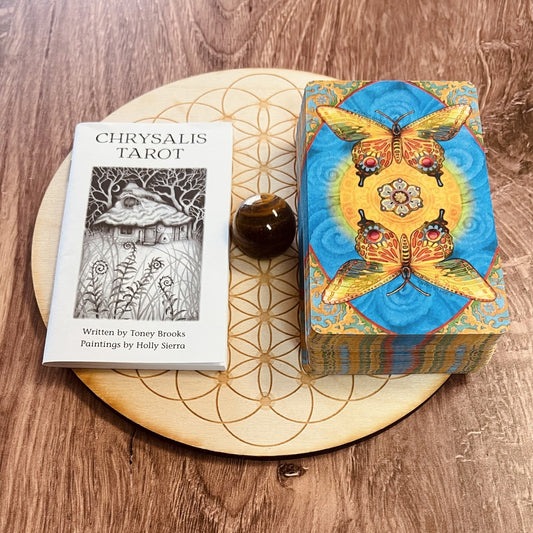 Chrysalis Tarot by  by Toney Brooks (Author), Holly Sierra (Artist)