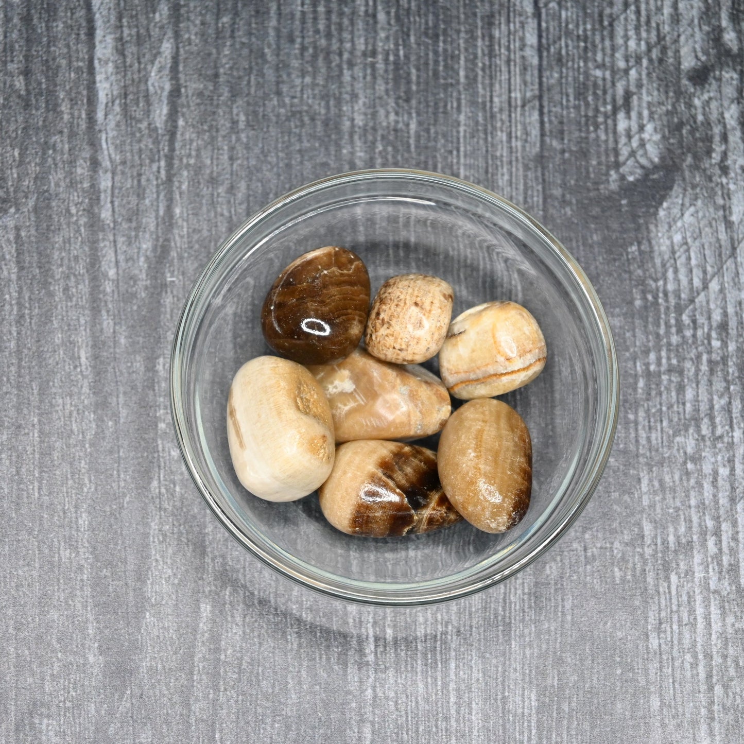 Coffee Calcite Tumbled